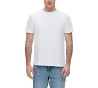 QS Herren Shirt 2141633 0100 White XL