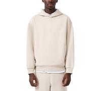 Kapuzensweatshirt QS, Herren, Gr. XXL, ecru, Sweatware, Obermaterial: 67% Polyester, 33% Baumwolle, bestickt, unifarben, lässig geschnitten hüftbedeckend, Rundhals, Flachstrickbündchen, Sweatshirts, u