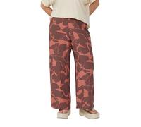Hose aus Viskose mit All-over-Print 46 orange 2171500.20A2.46