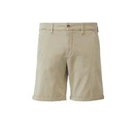 Chino-Shorts John aus Baumwollstretch mit fixiertem Turn-up 32 Beige 2165153.8161.32