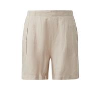 Shorts QS, Damen, Gr. 38, N-Gr, nature, Web, Obermaterial: 72% Viskose, 28% Leinen, unifarben, normal ca. Mitte Oberschenkel, Hosen Shorts, Sommershort aus Leinen und Viskose (29730169-38) nature