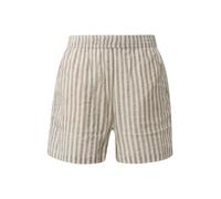 qs - Hose braun|beige - Gr. - 34