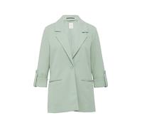 QS Interlock-Blazer mit Krempelarm salbeigrün 42
