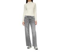 s.Oliver Stretch-Jeans CATIE Wide Leg – Slim Fit Mid Rise Damen 42/30 Dunkelgrau