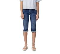 s.Oliver Jeans Catie – Slim Fit, Mid Rise, Capri Length – Dunkelblau Gr. 34