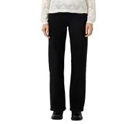 s.Oliver Jeans Catie – Slim Fit, Mid Rise, Wide Leg, Superstretch – Größe 32/30 Schwarz
