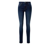 Slim-fit-Jeans QS, Damen, Gr. 40, Länge 32, blau (dunkelblau), Denim/Jeans, Obermaterial: 99% Baumwolle, 1% Elasthan. Futter: 70% Polyester, 30% Baumwolle, unifarben, slim fit lang, Jeans Slim-fit-Jea
