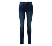 Slim-fit-Jeans QS, Damen, Gr. 44, Länge 32, dunkelblau, Denim/Jeans, Obermaterial: 99% Baumwolle, 1% Elasthan. Futter: 70% Polyester, 30% Baumwolle, unifarben, slim fit lang, Jeans Slim-fit-Jeans, mit