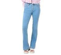 s.Oliver Jeanshose Reena Slim Fit High-Rise Flared Leg Blau Größe 34/32