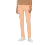 QS Damen 2144111 Jeans Slim Fit, Orange, 42W x 30L