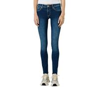 Slim-fit-Jeans QS, Damen, Gr. 36, Länge 30, dunkelblau, Denim/Jeans, Obermaterial: 99% Baumwolle, 1% Elasthan. Futter: 70% Polyester, 30% Baumwolle, unifarben, slim fit lang, Jeans Slim-fit-Jeans, mit