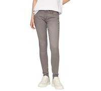 5-Pocket-Jeans QS "Sadie" Gr. 36, Länge 30, grau (grey30) Damen Jeans Röhrenjeans slim fit mit Stretchanteil (72321849-36) grey30