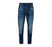 QS Jeans Shawn/Regular Fit/Mid Rise/Tapered Leg dunkelblau 28/34