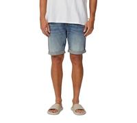 Jeans-Shorts John / Mid Rise / Stretch-Denim mit fixiertem Turn-up 36 blau 2169439.55Z9.36