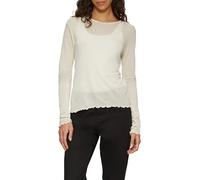 Jersey-Shirt mit Glitzergarn M creme 2153404.0510.M