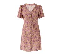 Luftiges Viskosekleid mit All-over-Print 36 beige|mehrfarbig 2160462.83A0.36