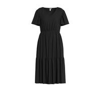 Viskosekleid mit All-over-Print 38 schwarz 2169384.9999.38