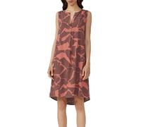 Knielanges Viskosekleid 34 orange|rot 2166918.20A2.34