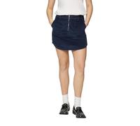 Kurzer Cordrock mit Reißverschluss 40 blau 2165489.5872.40