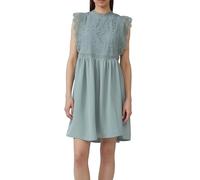 QS Kurzes Kleid mit Spitzenoberteil salbeigrün 38