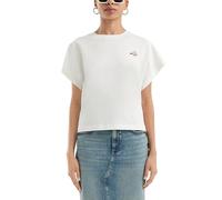 QS Lässiges Baumwollshirt mit Kleiner Stickerei