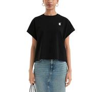 QS Lässiges Baumwollshirt mit Kleiner Stickerei