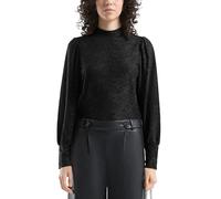 Leicht transparentes Blusenshirt S schwarz 2174387.9999.S