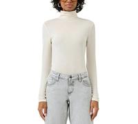 Leicht transparentes Rollkragenshirt S creme 2175248.0200.S