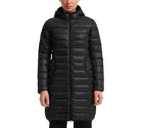 Leicht wattierter Steppmantel mit Kapuze M schwarz 2162869.9999.M