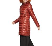 Leichter Steppmantel mit Kapuze M rot
