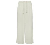 Leinenmixhose mit Gummizug und weitem Bein 38/32 creme 2162961.0200.38_32