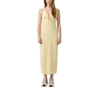 s.Oliver Leinenmix-Kleid Gelb Größe 34