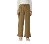 Leinenmixhose mit Gummizug und weitem Bein 34/30 Grün 2162961.7854.34_30