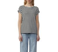 s. Oliver S.oliver-qs T-shirts Grey/black Größe: L | Outlet | Damen | Grau