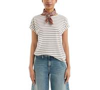 Locker geschnittenes T-Shirt aus Modalmix S pink|beige 2169834.44G0.S