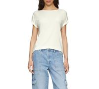 s.Oliver T-Shirt Loose Fit im Lyocellmix Creme Größe L