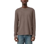 QS Melierte Strickjacke