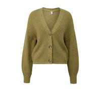 Melierte Strickjacke aus Baumwollmix L grün 2170513.75W0.L