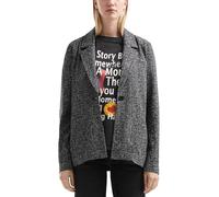 Melierter Blazer aus Interlockjersey 42 schwarz 2172049.99K0.42