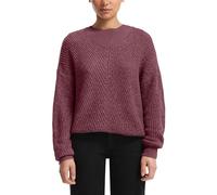s.Oliver Strickpullover Damen Meliert mit überschnittener Schulter Rot Größe L 2170525.39W0.L