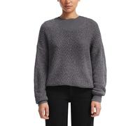 Strickpullover QS, Damen, Gr. M, grau (dunkelgrau), Obermaterial: 88% Polyacryl, 12% Polyester, casual, Pullover (23618642-M) dunkelgrau