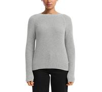 s.Oliver Strickpullover Meliert mit Raglanärmeln Grau XXL