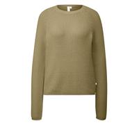 Strickpullover QS, Damen, Gr. M, grün, Obermaterial: 50% Baumwolle, 50% Polyacryl, casual, Pullover (88654264-M) grün