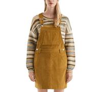 Mini-Latzkleid aus Cord 42 gelb 2172479.8504.42