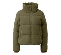 Steppjacke QS, Damen, Gr. S, olive, Cord, Obermaterial: 100% Polyester. Futter: 100% Polyester, unifarben, gerade hüftlang, Rundhals, elastischer Bund, Jacken, kurz, aus Cord und mit Stehkragen (72129