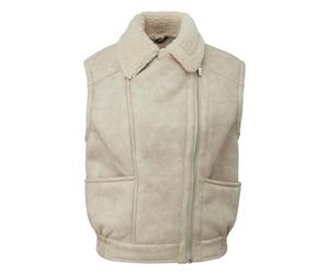 qs - Outdoor-Weste beige - Gr. - M