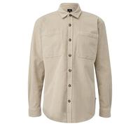 qs - Hemd beige - Gr. - S