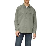 QS by s.Oliver Waschbares Baumwoll-twill-overshirt für Herren - S
