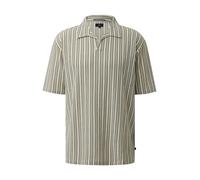 qs - Polo-Shirt beige|schwarz - Gr. - XL