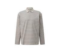qs - Polo-Shirt grau/beige - Gr. - L